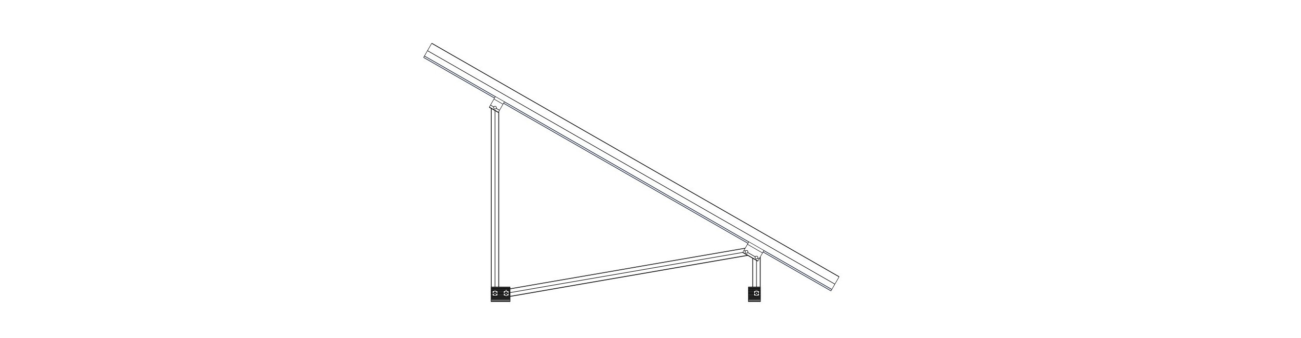 ground solar mounting system