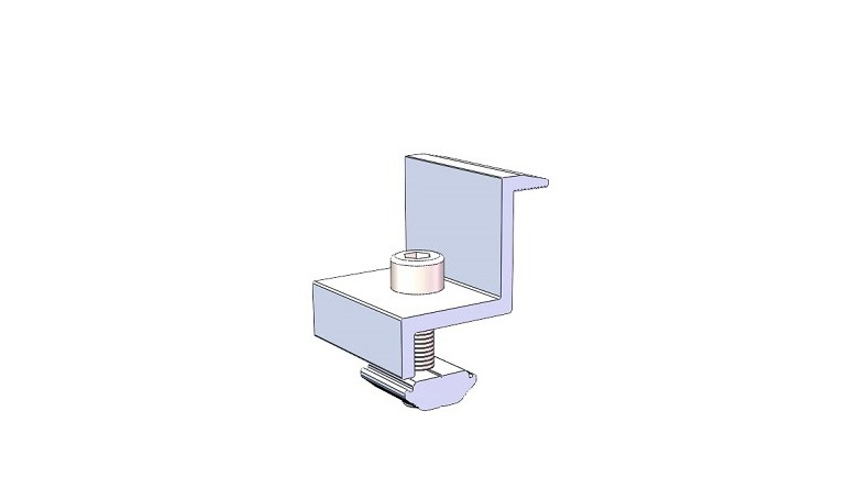 Solar end clamp End clamp (POW-GEC)
