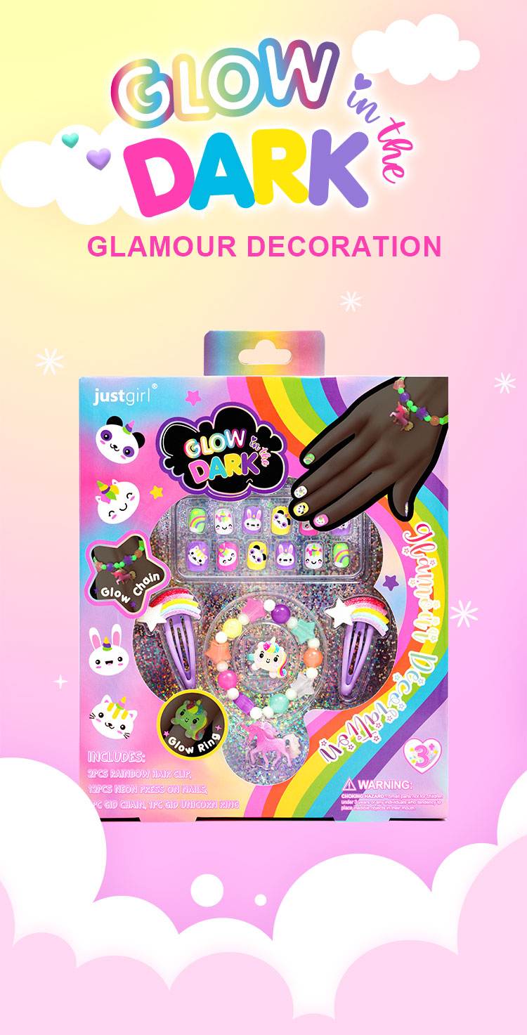 kids nail art set kit