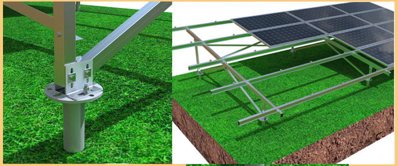 Ground Mount Solar Racking 