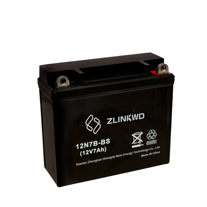 Motorcycle starting battery
