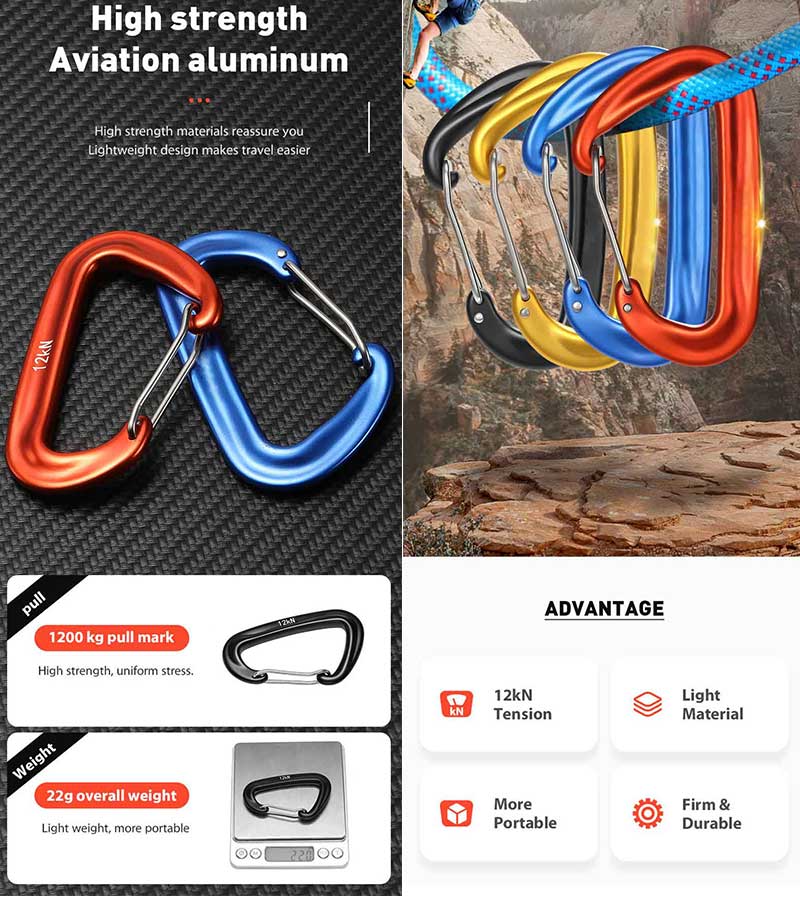 Carabiner Clip Carabiner Clip