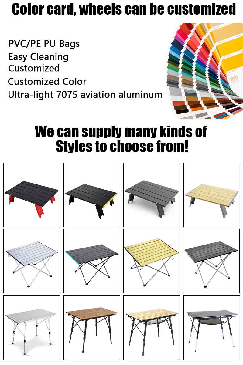 aluminum folding table