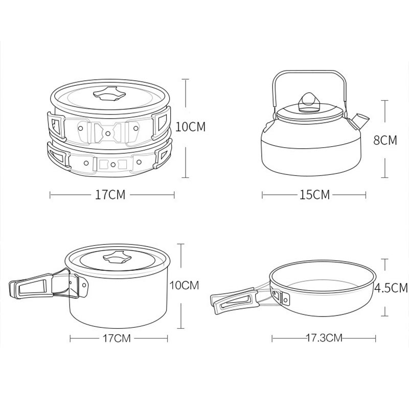 Kettle Set for camping