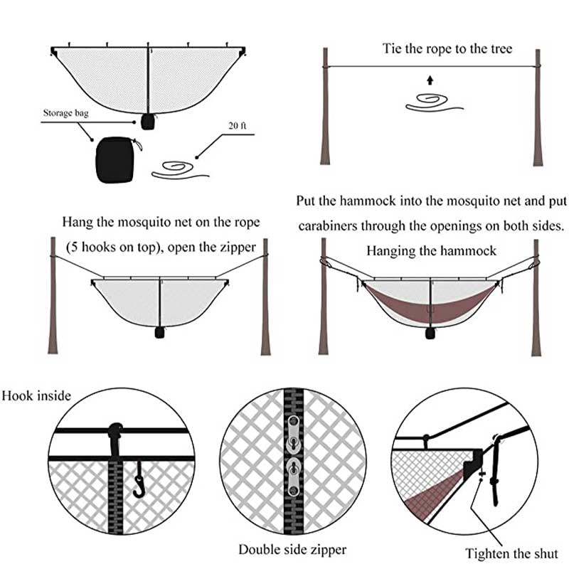 Hammock Bug Net