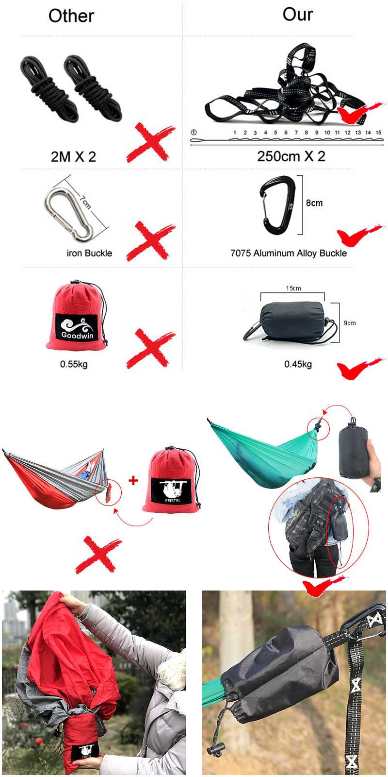 Nylon Hammock Nylon Hammock