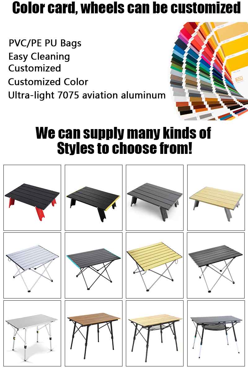folding table outdoor