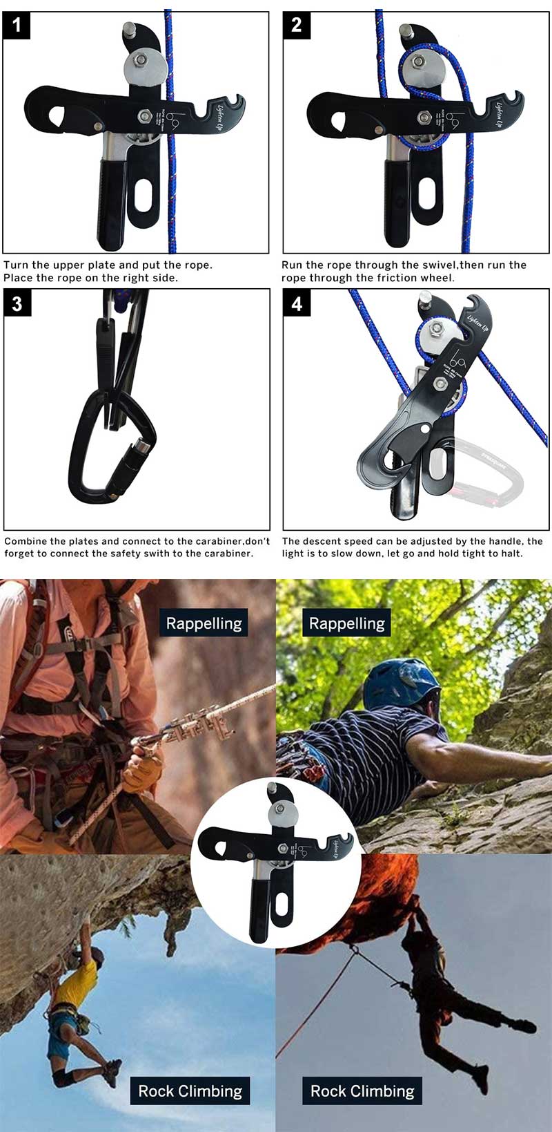 Climbing Gear Ascender 