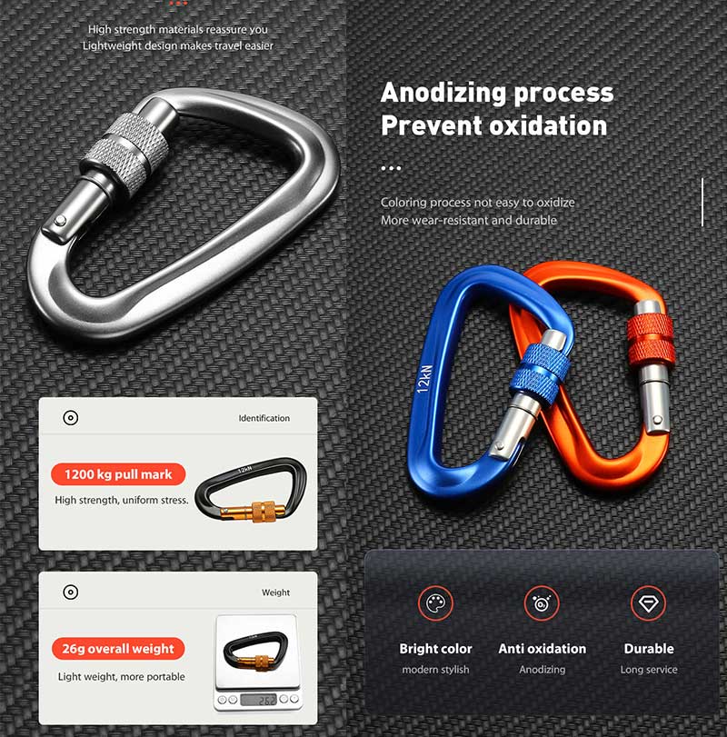 Locking Carabiners Locking Carabiners