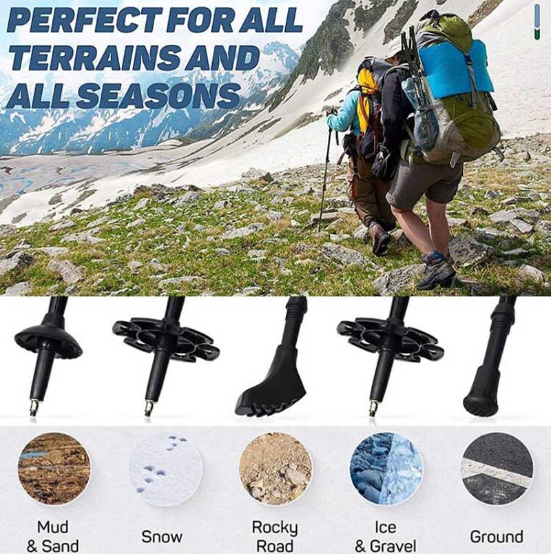 climbing trekking pole