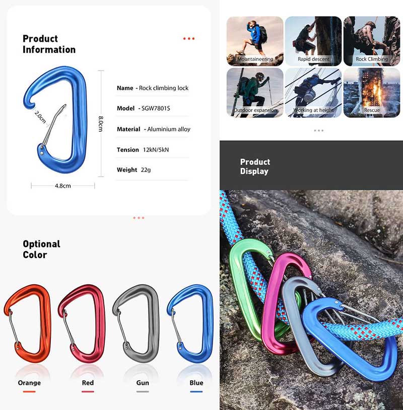 Aluminium Carabiner