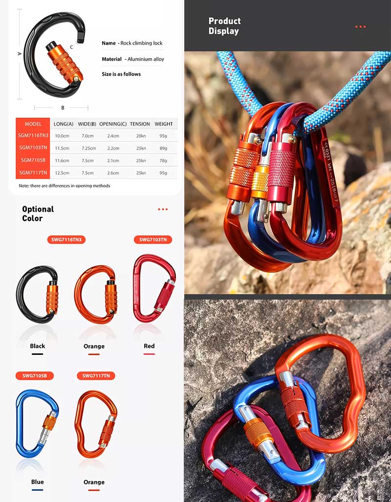 locking carabiner