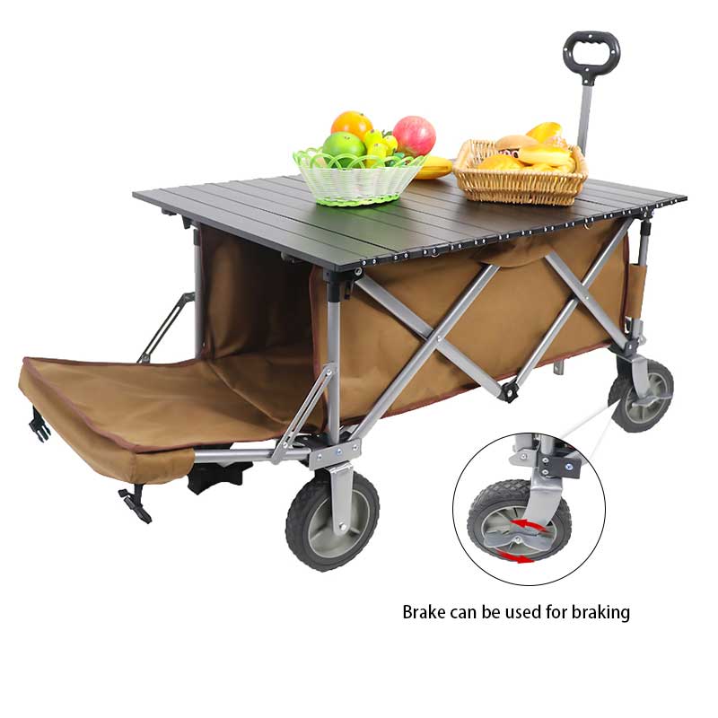 Outdoor Folding Wagon with table top Outdoor Folding Wagon with table top