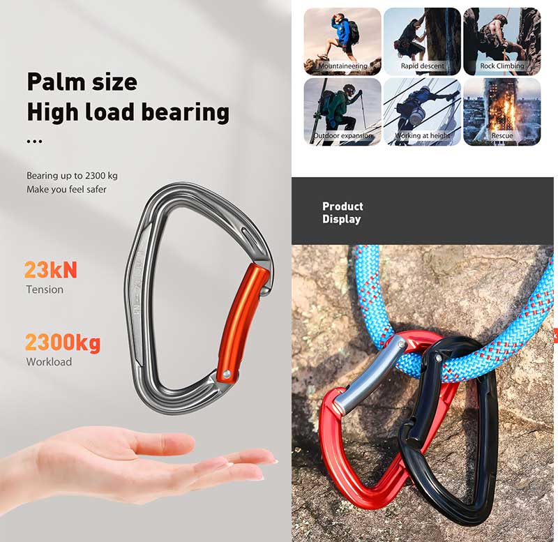 Hiking Carabiner Hook Hiking Carabiner Hook