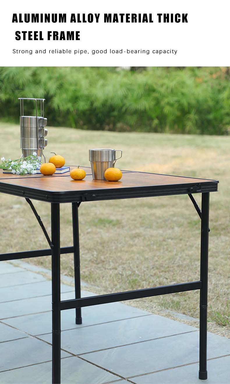 aluminum folding camp table