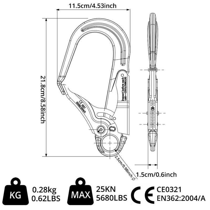 Large Hook Clip 