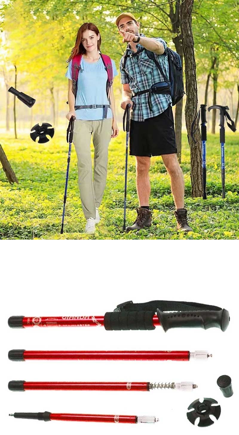 aluminum walking stick