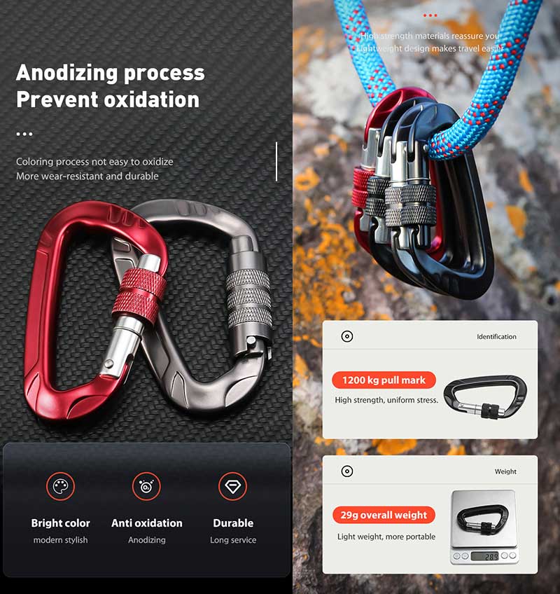 Keychain Carabiner Keychain Carabiner