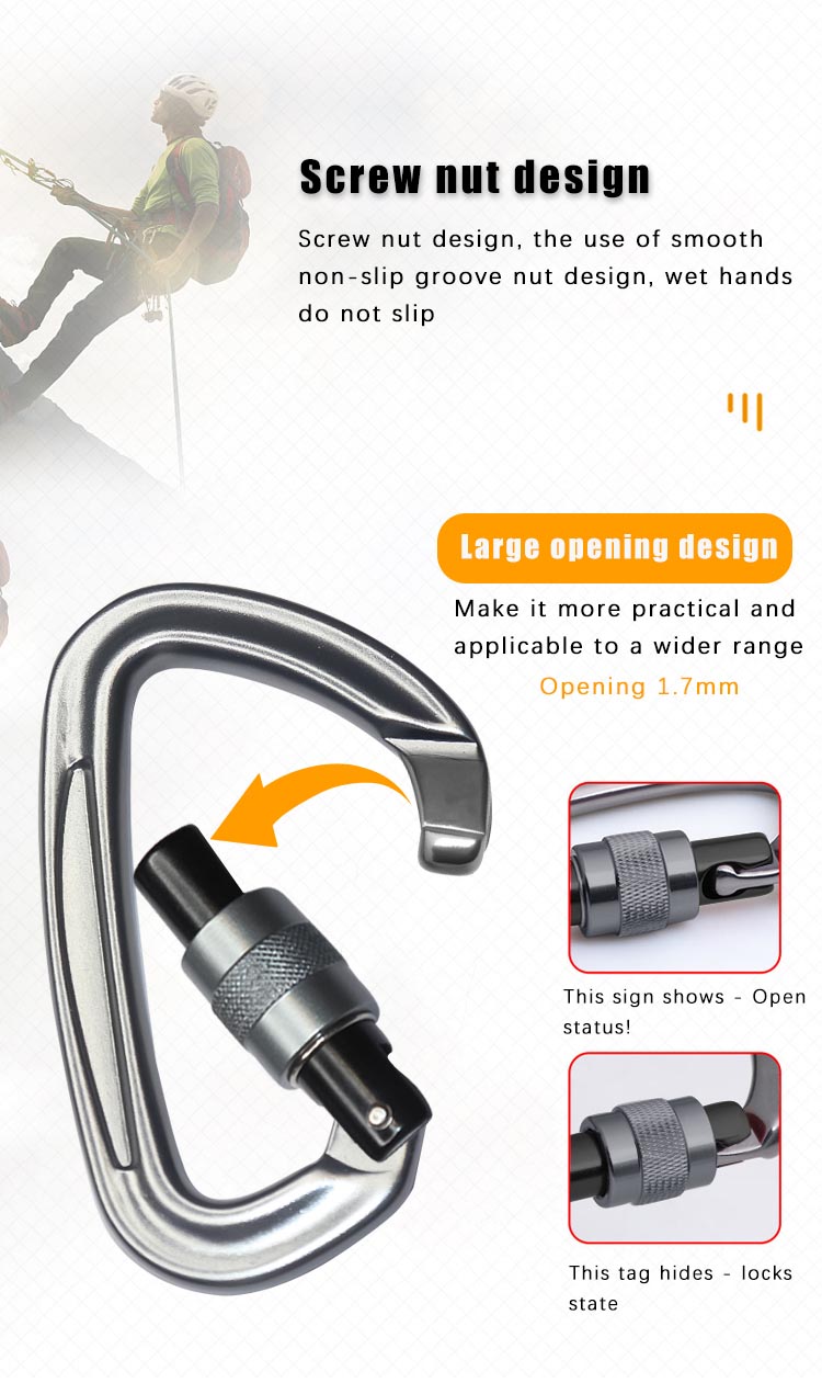 carabiner aluminum material carabiner aluminum material