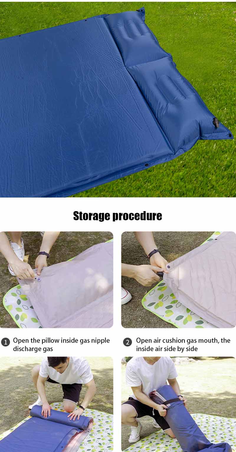 double sleeping pad mattress