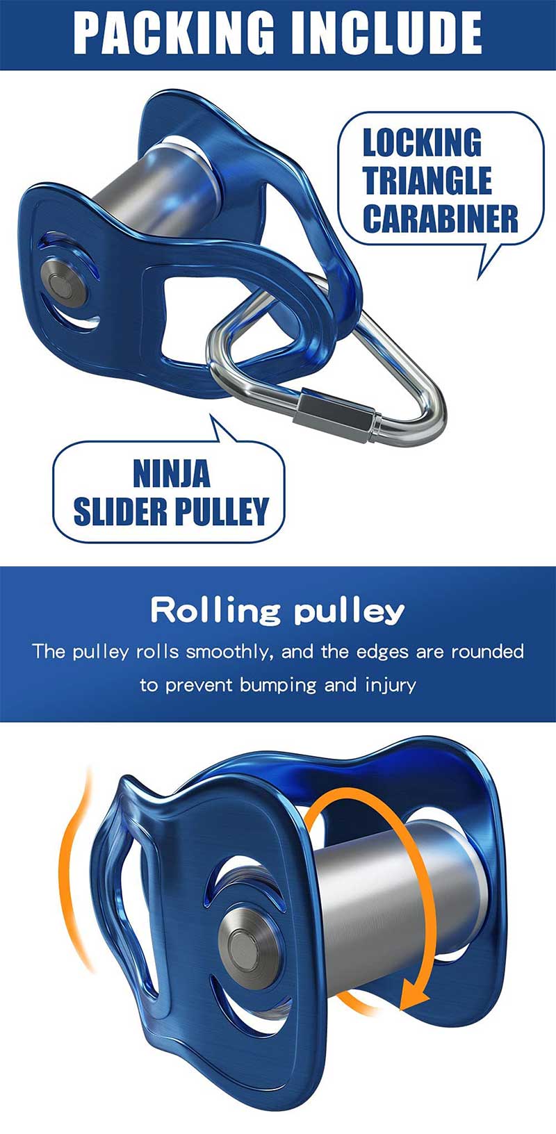 Climbing Pulley for Ropes Climbing Pulley for Ropes