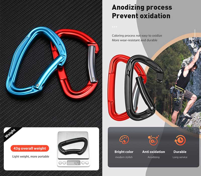 Hiking Carabiner Hook Hiking Carabiner Hook