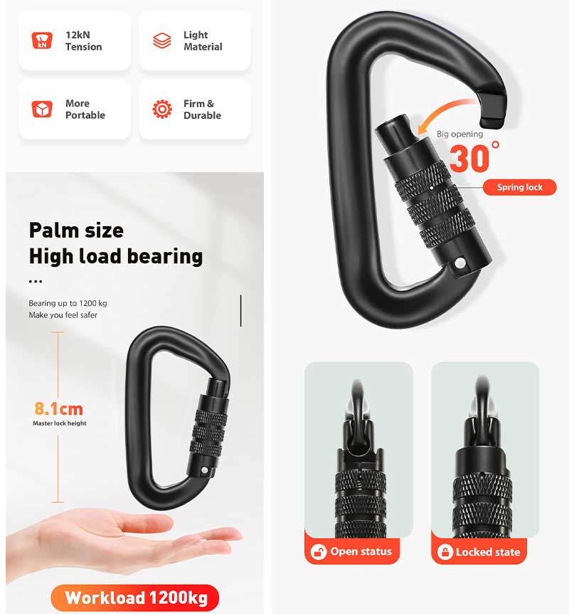 Carabiners Hook Carabiners Hook