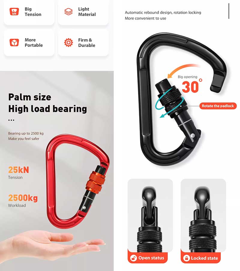 climbing carabiner