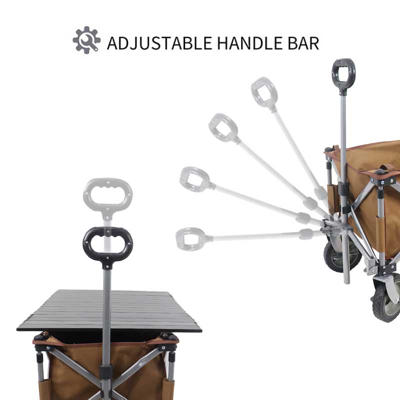 Outdoor Folding Wagon with table top Outdoor Folding Wagon with table top