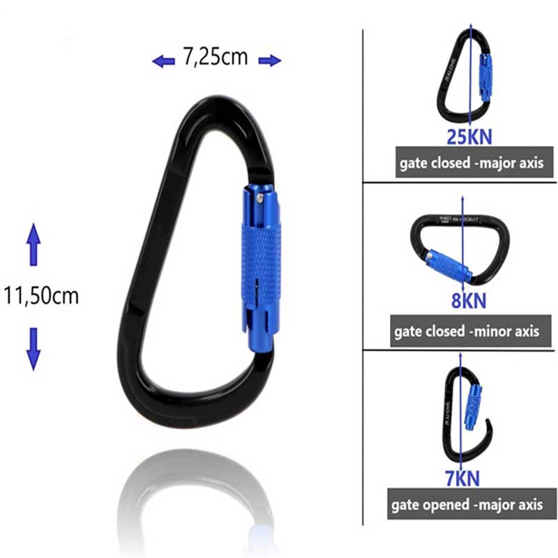 25KN carabiner