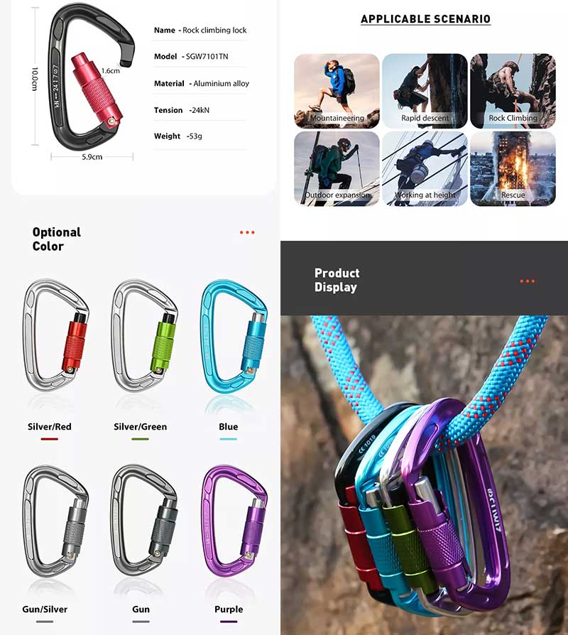 Carabiner for Climbing Carabiner for Climbing