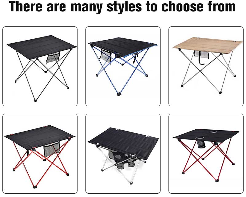 outdoor table foldable