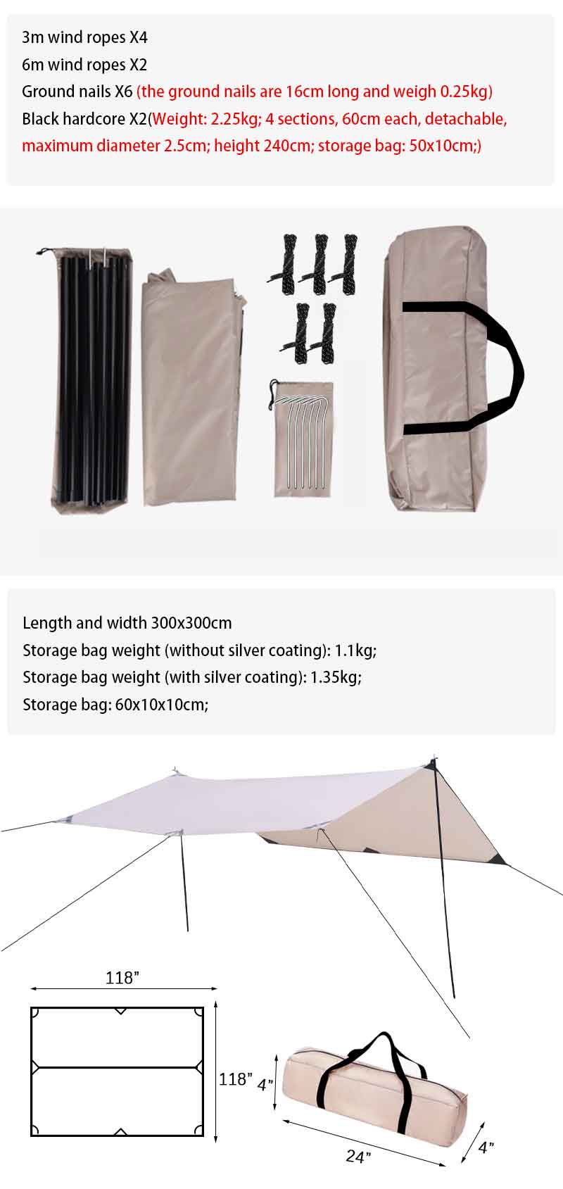 fly tarp tent