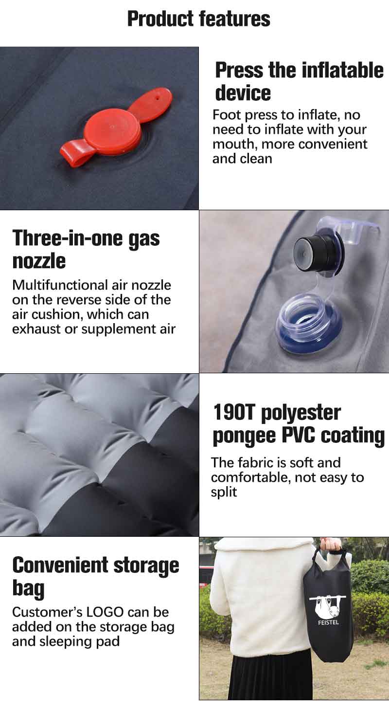 PVC sleeping pad PVC sleeping pad