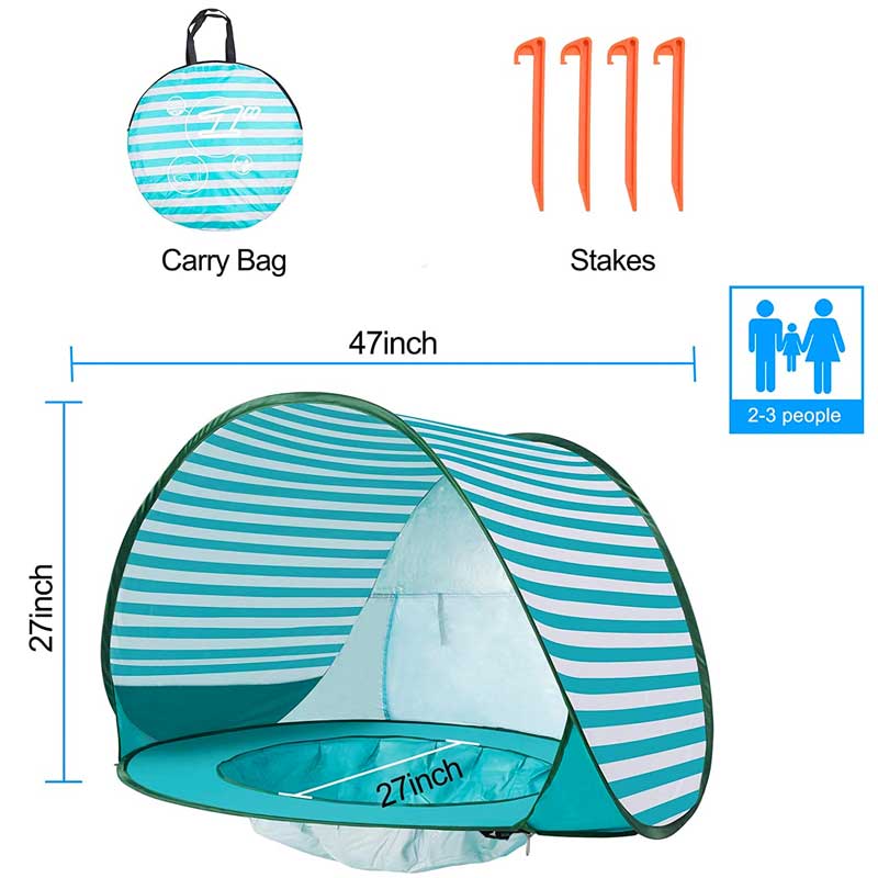 beach shade tent