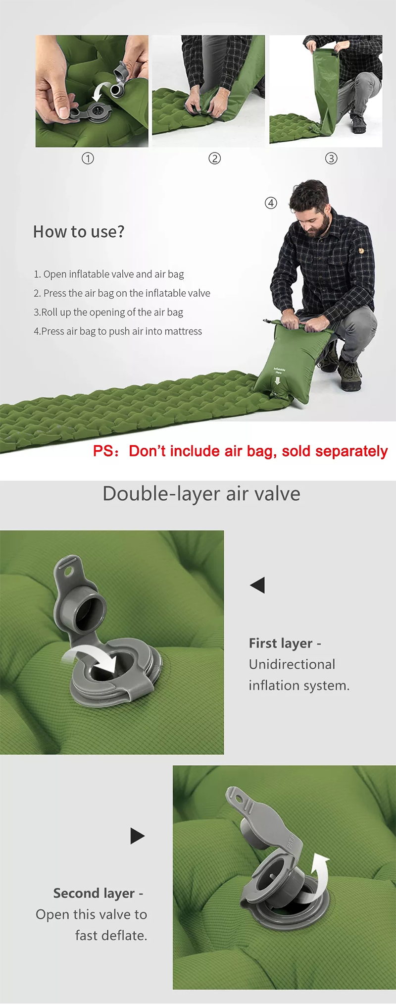 air sleeping pad air sleeping pad