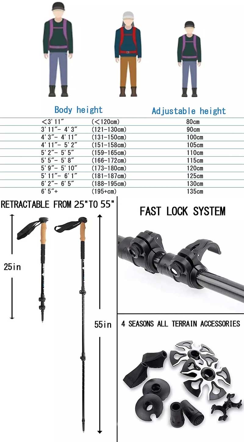 Telescopic Trekking Pole