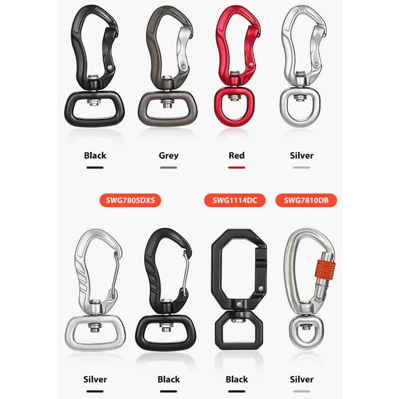 Swivel Carabiner Snap Hooks