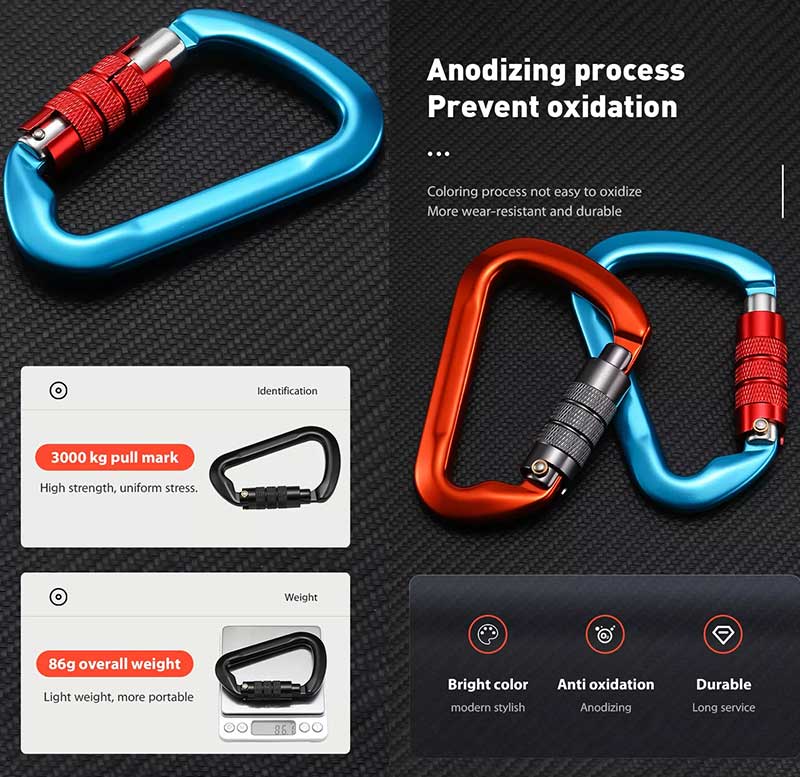 30KN Safety Carabiner 30KN Safety Carabiner