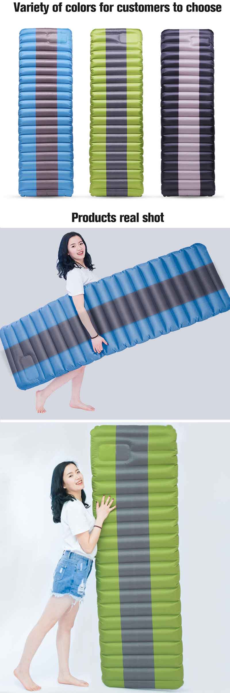 PVC sleeping pad PVC sleeping pad