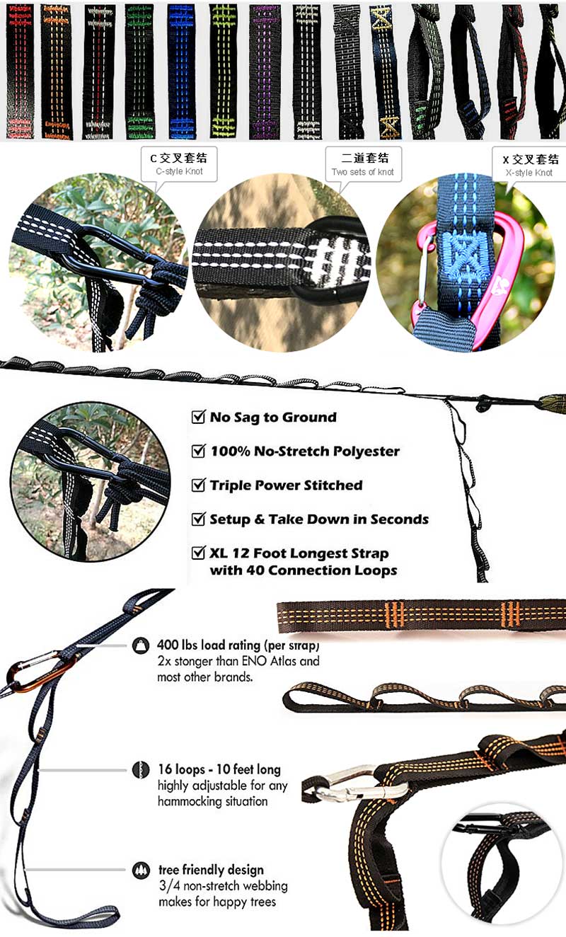 ENO Hammock Straps for Trees