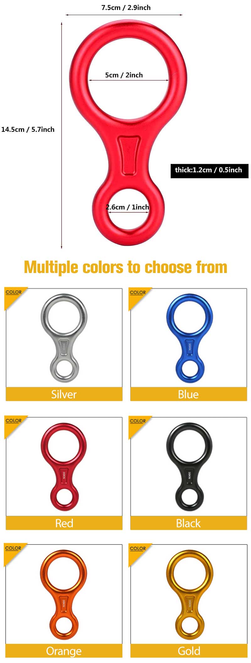 Rescue Figure 8 Descender Rescue Figure 8 Descender