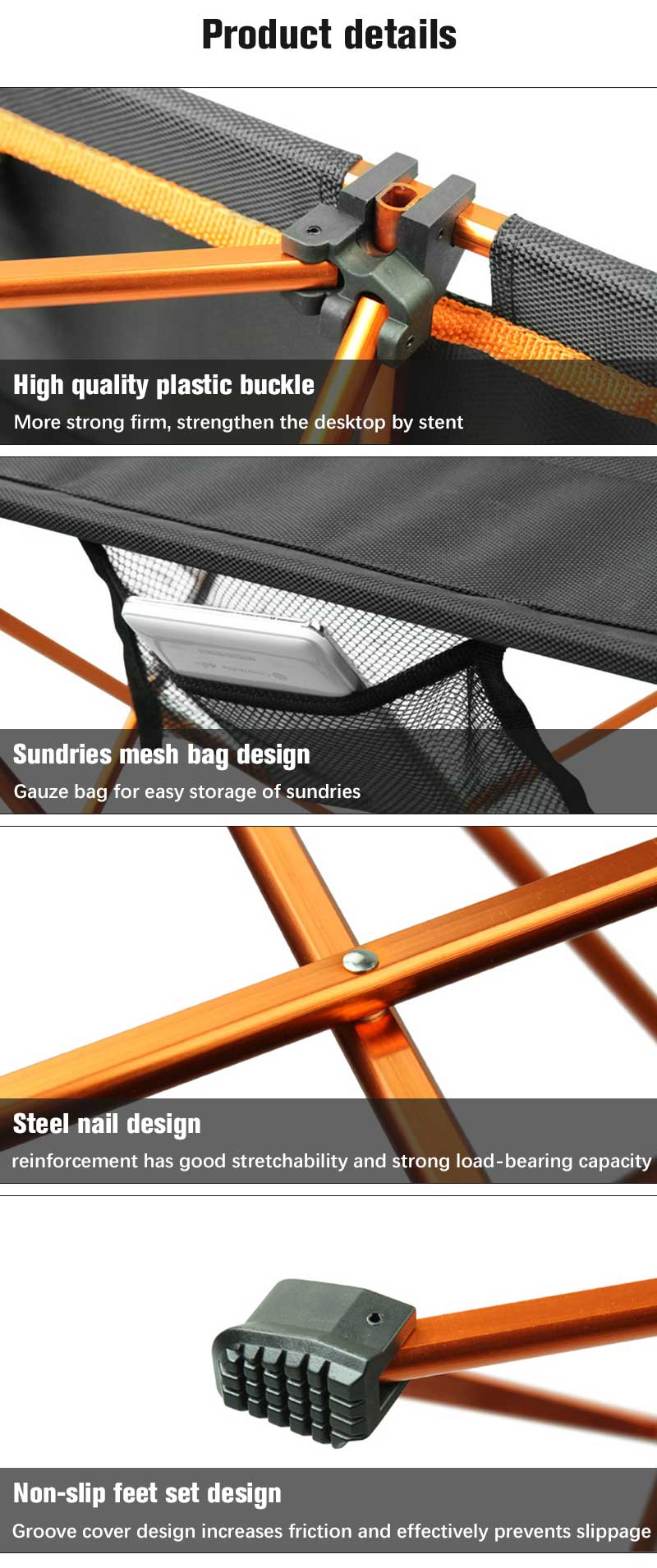 Easy Folding Camping Table