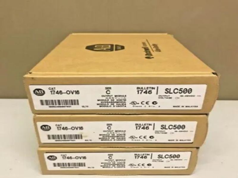 1746-OV16 Allen Bradley SLC500 16-Channel DC Output Module 10-50V DC Sink 1746-OV16 Allen Bradley SLC500 16-Channel DC Output Module 10-50V DC Sink
