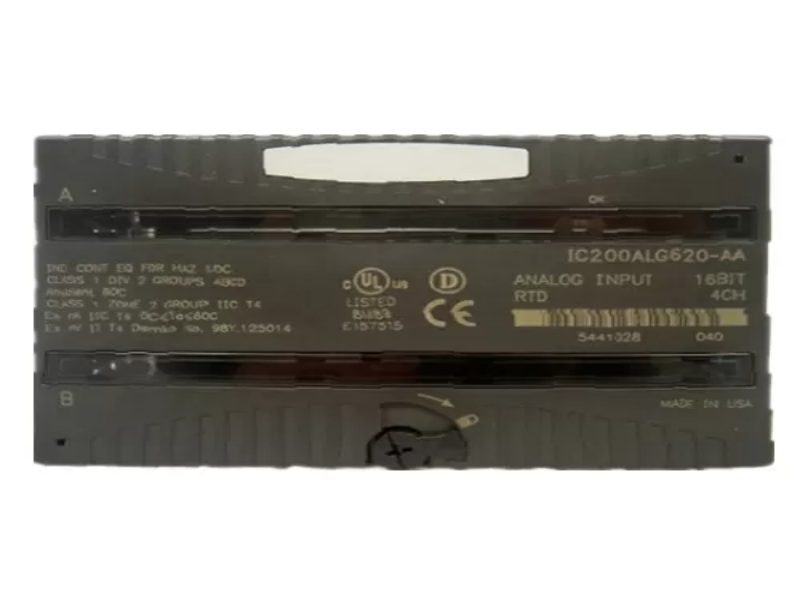 Ic200alg620 Rtd Analog Input Module In Plc Ge Fanuc Versamax Ic200alg620 Rtd Analog Input Module In Plc Ge Fanuc Versamax