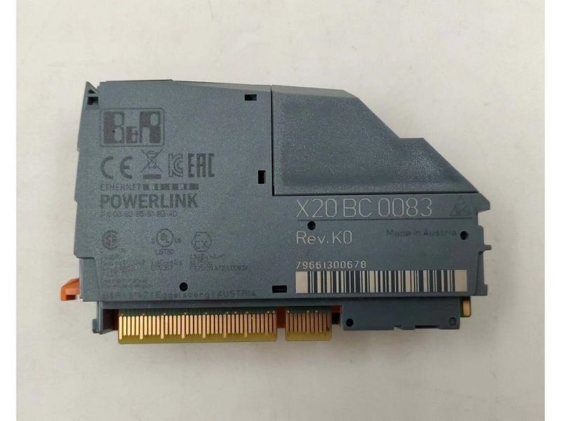 X20BC0083 B&R X20 PLC SYSTEM Bus Controller POWERLINK V1/V2 Controlled Node X20BC0083 B&R X20 PLC SYSTEM Bus Controller POWERLINK V1/V2 Controlled Node