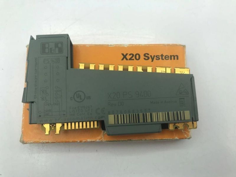 X20PS9400 B&R 24VDC Supply Module For Bus Controller X2X Link Power Supply And I/O