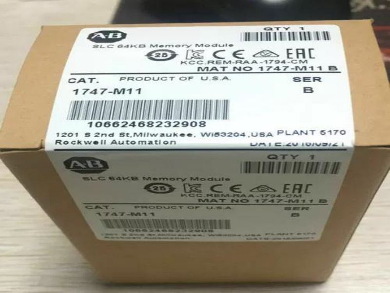 1747-M11 Allen Bradley SLC 500 Flash Memory Module EEPROM 32K For SLC 5/03 5/04 5/05 1747-M11 Allen Bradley SLC 500 Flash Memory Module EEPROM 32K For SLC 5/03 5/04 5/05