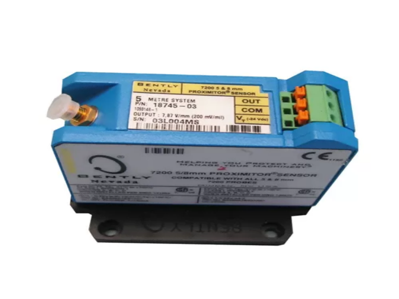 18745-03 Bently Nevada Parts 7200 Series 5 & 8 Mm Proximitor Sensor 18745-03 Bently Nevada Parts 7200 Series 5 & 8 Mm Proximitor Sensor