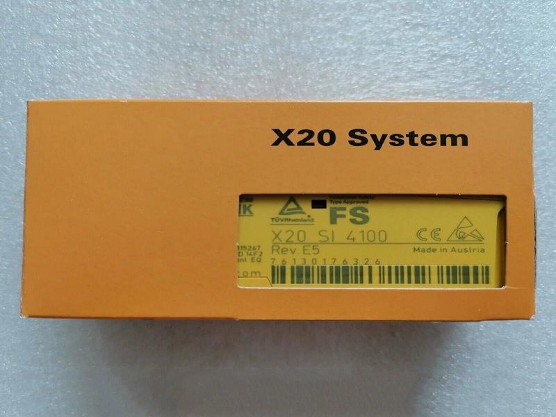 X20SI4100 B&R X20 PLC SYSTEM I/O Module 4 Type A Digital Inputs 4 Pulse Outputs 24 VDC X20SI4100 B&R X20 PLC SYSTEM I/O Module 4 Type A Digital Inputs 4 Pulse Outputs 24 VDC